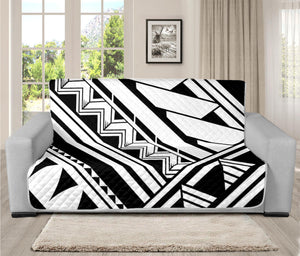 Maori Polynesian Tattoo Pattern Print Futon Protector