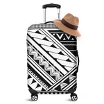 Maori Polynesian Tattoo Pattern Print Luggage Cover