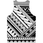 Maori Polynesian Tattoo Pattern Print Men's Tank Top