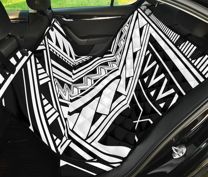 Maori Polynesian Tattoo Pattern Print Pet Car Back Seat Cover