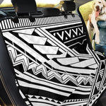 Maori Polynesian Tattoo Pattern Print Pet Car Back Seat Cover