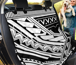 Maori Polynesian Tattoo Pattern Print Pet Car Back Seat Cover