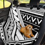 Maori Polynesian Tattoo Pattern Print Pet Car Back Seat Cover