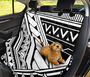 Maori Polynesian Tattoo Pattern Print Pet Car Back Seat Cover