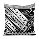 Maori Polynesian Tattoo Pattern Print Pillow Cover