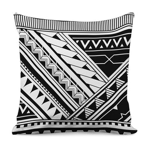 Maori Polynesian Tattoo Pattern Print Pillow Cover