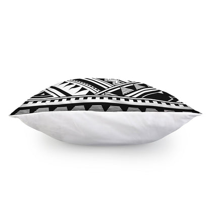 Maori Polynesian Tattoo Pattern Print Pillow Cover