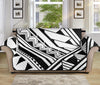 Maori Polynesian Tattoo Pattern Print Sofa Protector