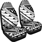 Maori Polynesian Tattoo Pattern Print Universal Fit Car Seat Covers