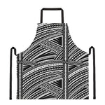 Maori Polynesian Tribal Tattoo Print Apron