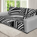 Maori Polynesian Tribal Tattoo Print Futon Protector