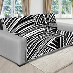 Maori Polynesian Tribal Tattoo Print Futon Protector