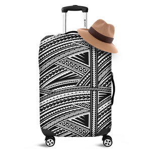 Maori Polynesian Tribal Tattoo Print Luggage Cover