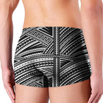 Maori Polynesian Tribal Tattoo Print Men's Boxer Briefs