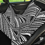 Maori Polynesian Tribal Tattoo Print Pet Car Back Seat Cover