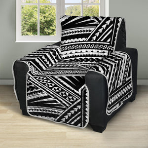 Maori Polynesian Tribal Tattoo Print Recliner Protector