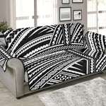 Maori Polynesian Tribal Tattoo Print Sofa Protector