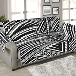 Maori Polynesian Tribal Tattoo Print Sofa Protector