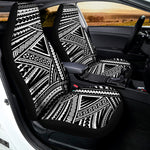 Maori Polynesian Tribal Tattoo Print Universal Fit Car Seat Covers