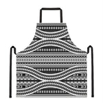 Maori Tattoo Polynesian Tribal Print Apron