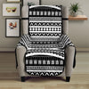 Maori Tattoo Polynesian Tribal Print Armchair Protector