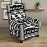 Maori Tattoo Polynesian Tribal Print Armchair Protector