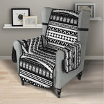 Maori Tattoo Polynesian Tribal Print Armchair Protector