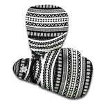 Maori Tattoo Polynesian Tribal Print Boxing Gloves