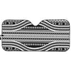 Maori Tattoo Polynesian Tribal Print Car Sun Shade