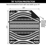 Maori Tattoo Polynesian Tribal Print Futon Protector