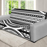 Maori Tattoo Polynesian Tribal Print Futon Protector