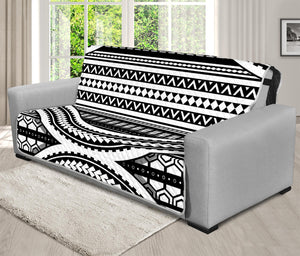 Maori Tattoo Polynesian Tribal Print Futon Protector