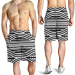 Maori Tattoo Polynesian Tribal Print Men's Shorts