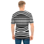 Maori Tattoo Polynesian Tribal Print Men's T-Shirt