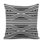 Maori Tattoo Polynesian Tribal Print Pillow Cover