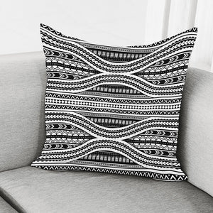 Maori Tattoo Polynesian Tribal Print Pillow Cover