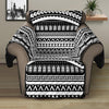 Maori Tattoo Polynesian Tribal Print Recliner Protector