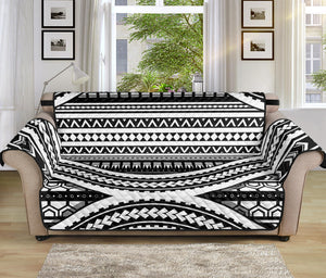 Maori Tattoo Polynesian Tribal Print Sofa Protector