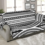 Maori Tattoo Polynesian Tribal Print Sofa Protector