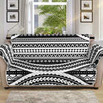 Maori Tattoo Polynesian Tribal Print Sofa Protector