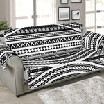 Maori Tattoo Polynesian Tribal Print Sofa Protector