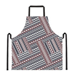Maori Tribal Pattern Print Apron