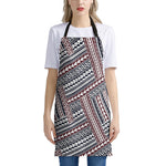 Maori Tribal Pattern Print Apron