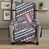 Maori Tribal Pattern Print Armchair Protector