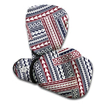 Maori Tribal Pattern Print Boxing Gloves