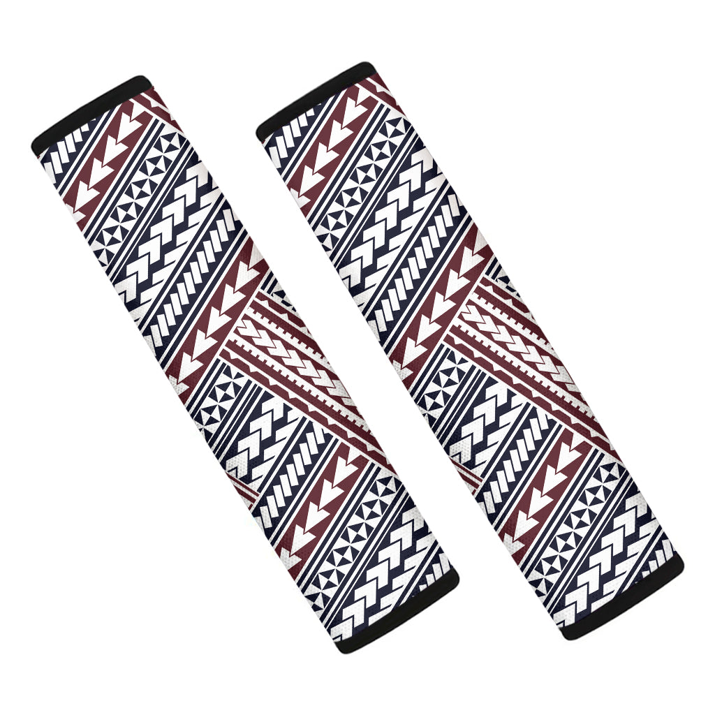 Maori Tribal Pattern Print Car Seat Belt Covers