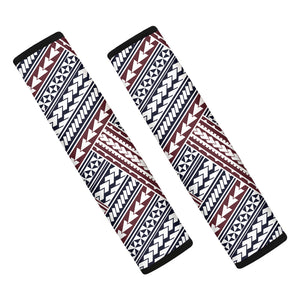 Maori Tribal Pattern Print Car Seat Belt Covers