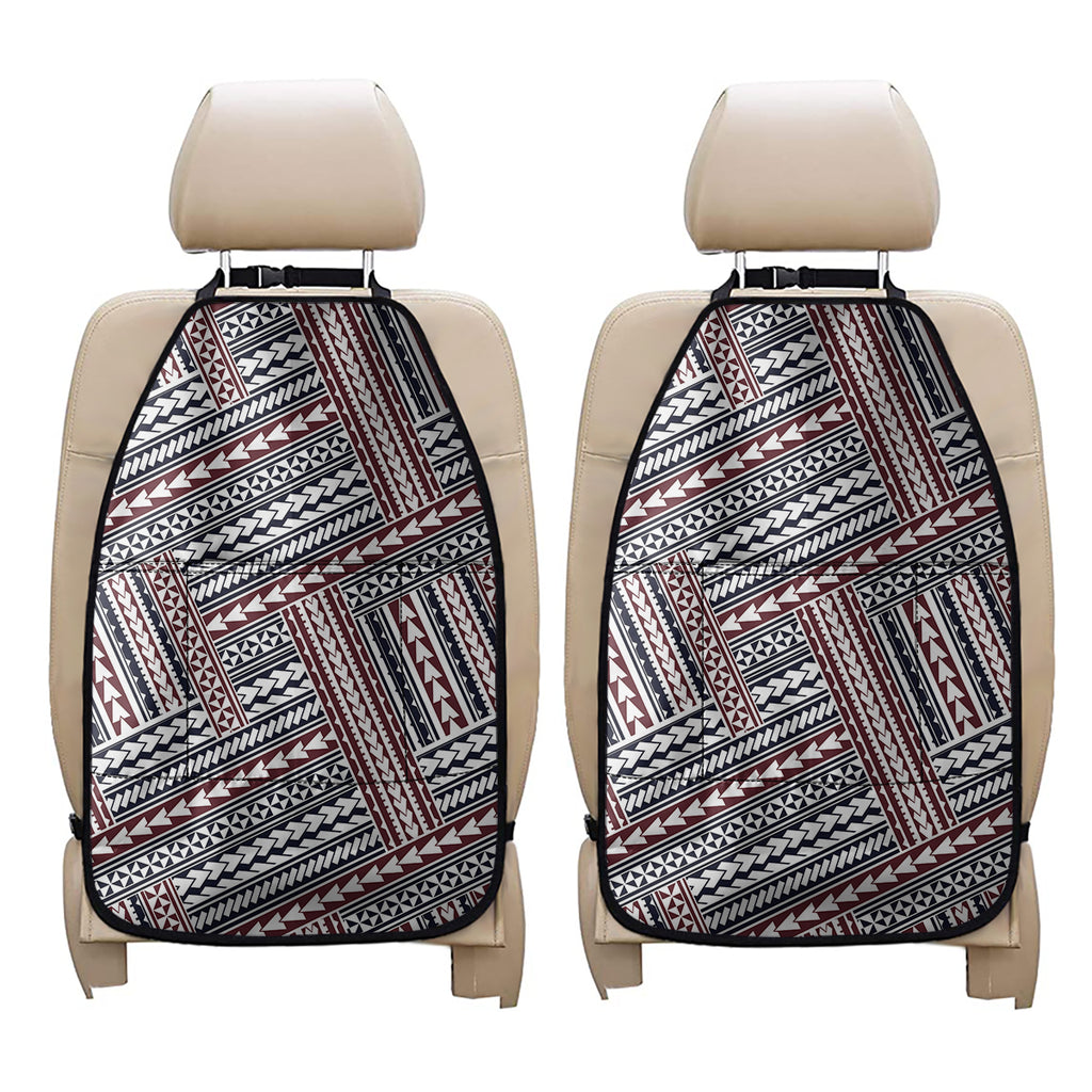 Maori Tribal Pattern Print Car Seat Organizers