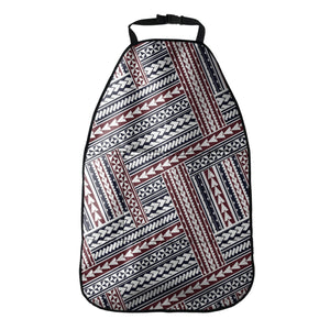 Maori Tribal Pattern Print Car Seat Organizers