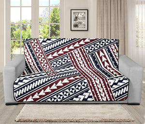 Maori Tribal Pattern Print Futon Protector